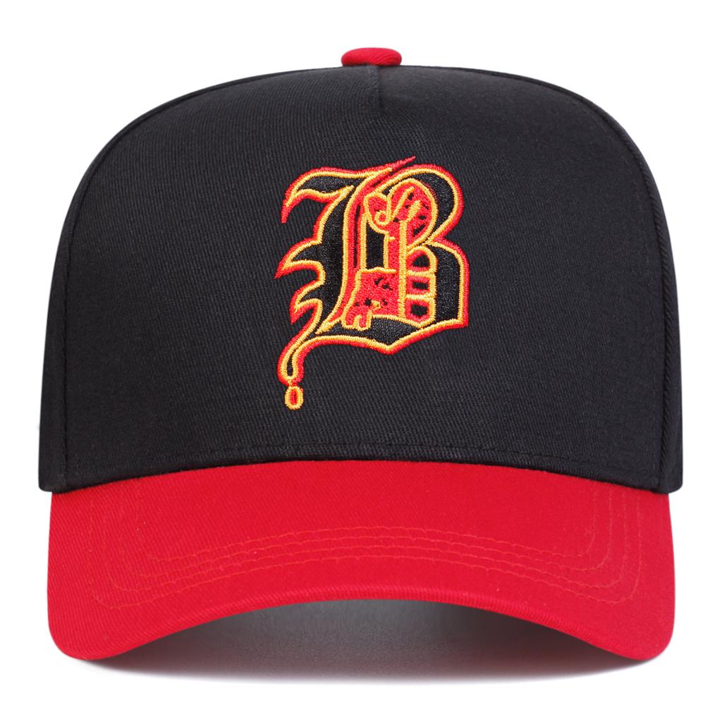 Women Gothic Letter Print B Embroidery Side Bayon Mfgco Baseball Caps Spring And Autumn Outdoor Use Adjustable Casual Hats Sunscreen Hat For Men And