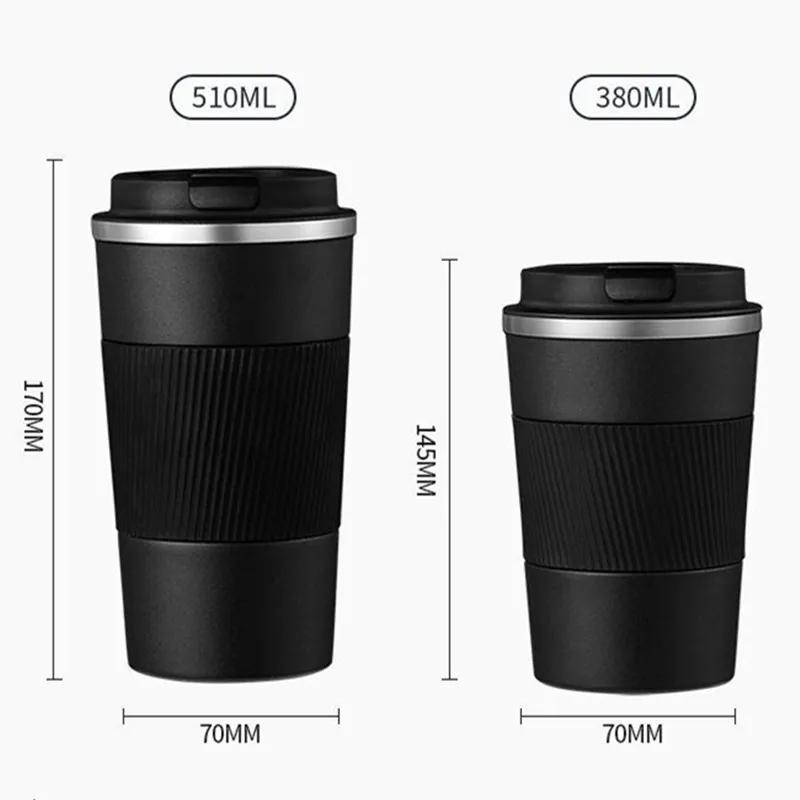 380/510ML termohrnek z nerezové oceli termohrnek na kávu láhev na vodu nepropustný cestovní termohrnek na pití