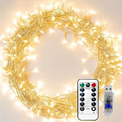 Lichterkette LED Lichterkette 10M USB Kette Outdoor Wasserdicht Girlande Für Hochzeit Garten Weihnachtsfeier Dekoration
