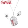 Fones de Ouvido Sem Fio Coca-Cola K-01 Classic com Clipe de Orelha