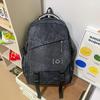 Schoolbag new backpack unisex large capacity lightweight student bag trendy fashion versatile leisure travel backpack