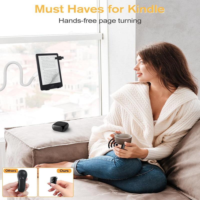 Camera Shutter Remote Control for iOS, Android - Black