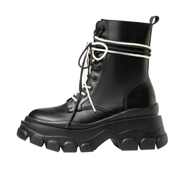 

Ботинки милые розовые туфли женские ботильоны белые панк стиль кавайные короткие туфли для женщин армейские демисезонные распродажа пу гяру Y2k 39