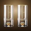 Shangqi Gold Foil Graduated High Borosilicate Glass Spirit Cups