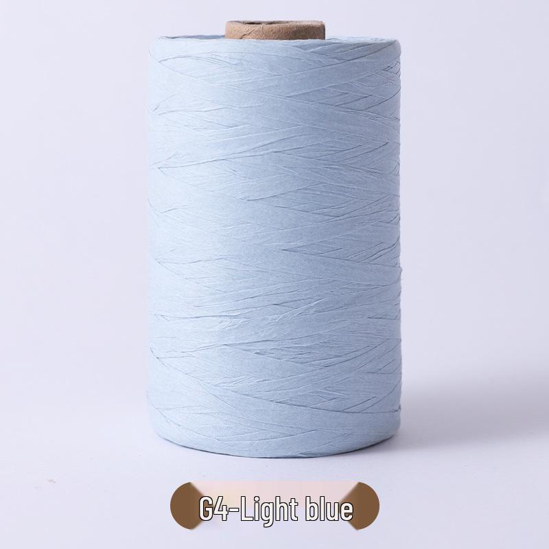 Cotton Raffia Yarn for Crocheting and Knitting Summer Hats and Bags