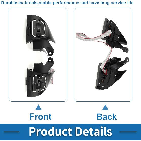 Steering Wheel Control Switch No.56D959537B for Volkswagen Passat 2011-2015 for Volkswagen Sharan 2011-2015