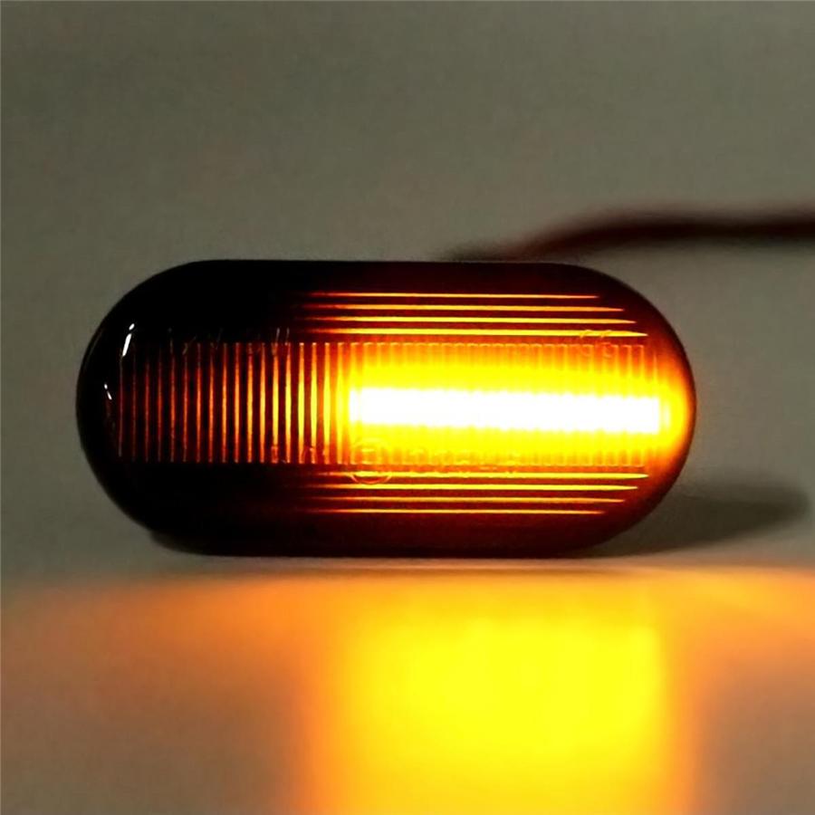 

2 шт. Динамический светодиодный повторитель бокового указателя поворота для Nissan Navara Qashqai