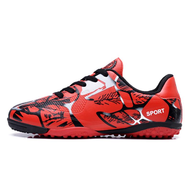 Childrens Soccer Shoes Fast Sneakers Turf Indoor Training Sports Outdoor Boy Football Shoes Society Cleats Kids Football Boots