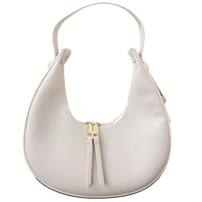Suitcase Company 2-Way Handbag, GPT, 2-Level Adjustable Half Moon Design, Can Be Carried As a Handbag, Shoulder Bag, or One-Shoulder Bag, PU Leather,