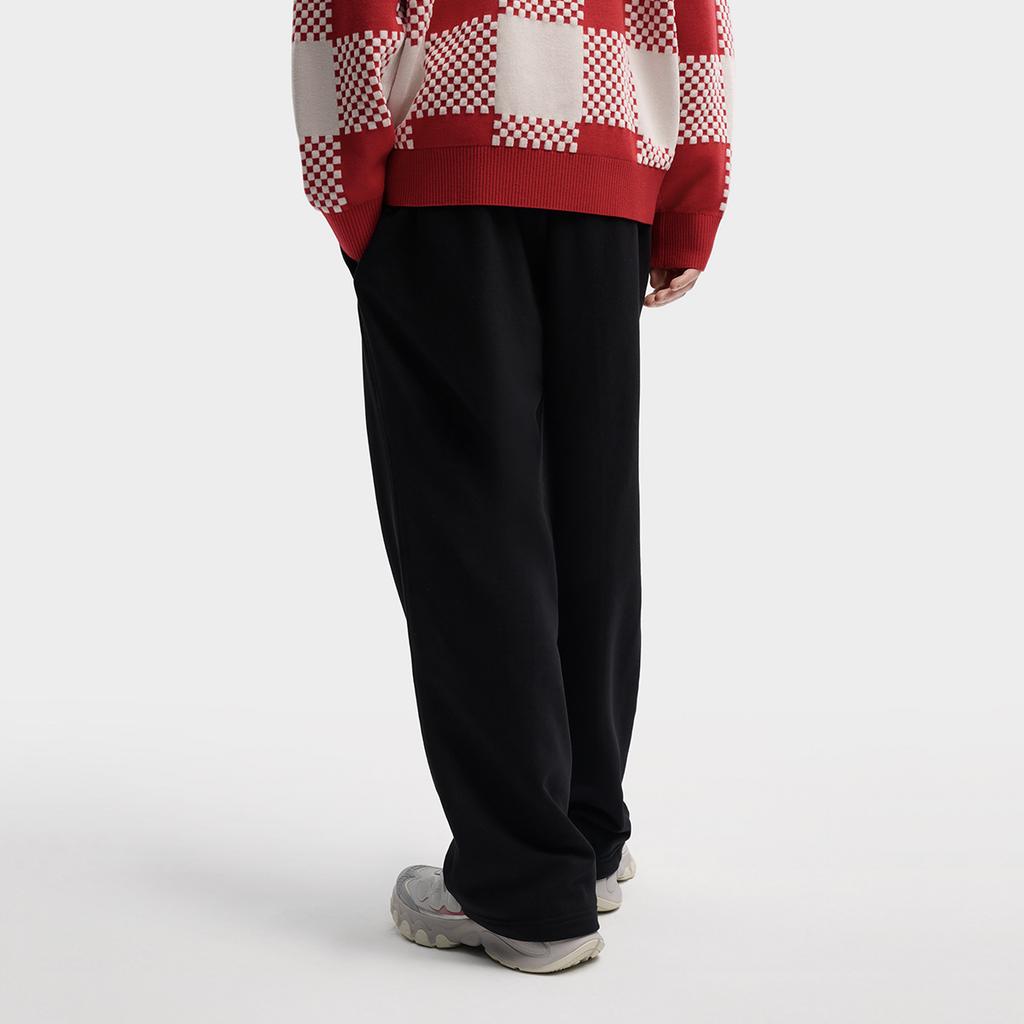 Fila Original Classic Simple Retro Casual Stylish Versatile Comfortable Knitted Sports Pants Men Pants Black F51M619601FBK