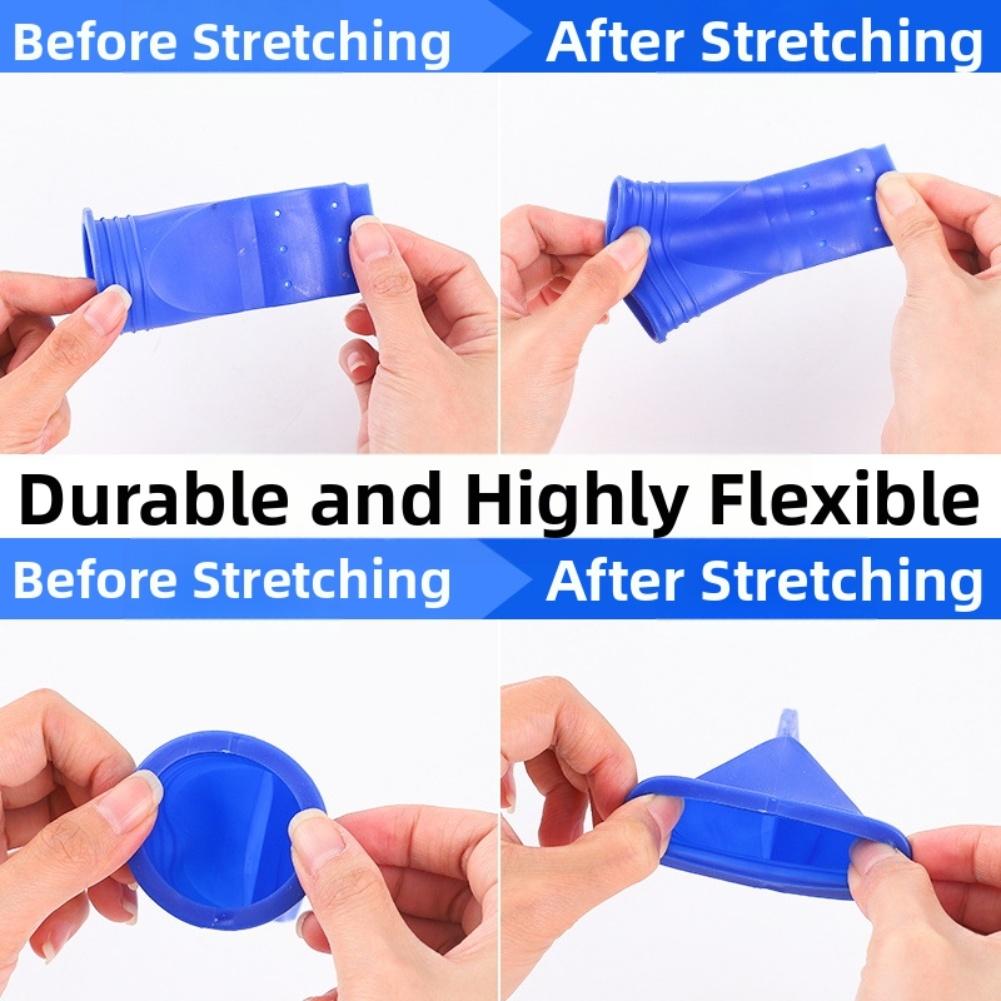 5pcs Floor Drain Core 11.5x5.2cm Adjustable Silicone Drain Anti-Odor Blocker - Fit & Easy Install Bathroom Kitchen Accessories