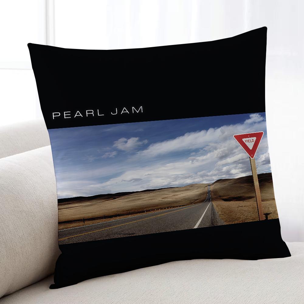 

Band P-Pearl J-Jam cushion cover Home Bedding Sofa living Room pillowcase Simple Soft Skin Cushion Cover Party Gift 12x12Inch