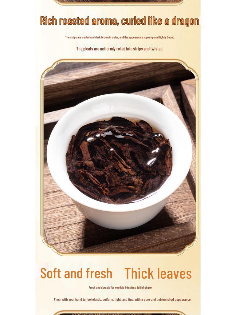 Premium Four Famous Teas Gift Box (500g) - Jin Jun Mei, Xiao Zhong Black Tea, Oolong Tea, Da Hong Pao, Tie Guan Yin