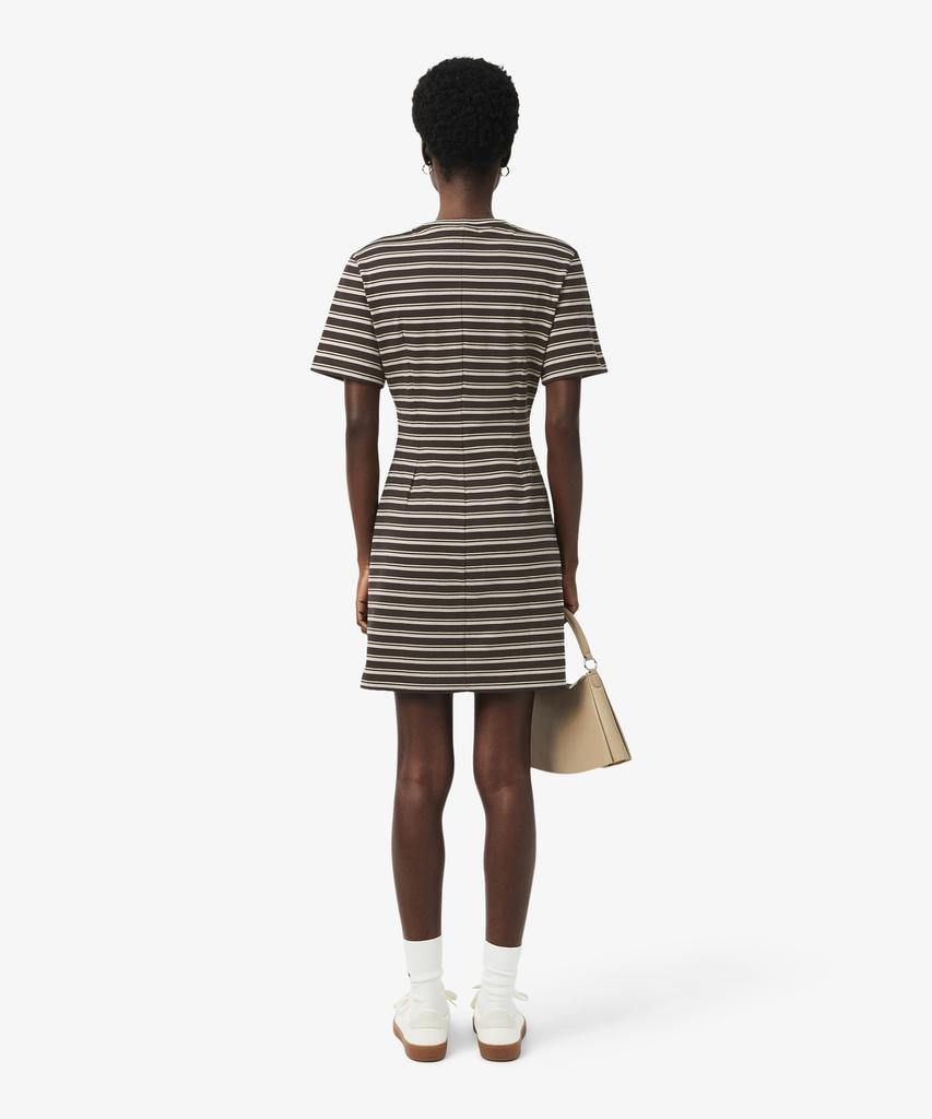 Lacoste Women'S Multistripe T-Shirt Dress Ef0263-56G 4Bv