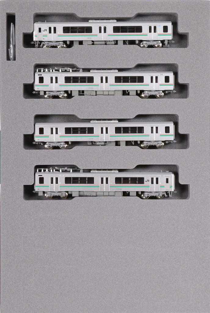 KATO N gauge 701 series 1000 Sendai color set Railway model train 4-car 10-1553