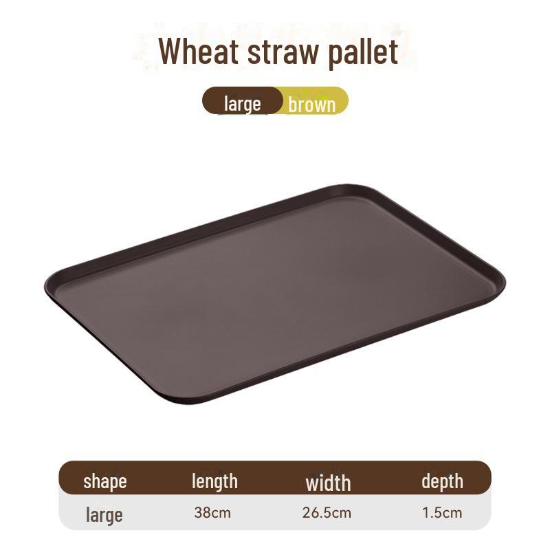 

Пластиковый прямоугольный поднос для чая в скандинавском стиле для дома, гостиной, ресторана или детского сада