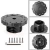 Aluminum Game Steering Wheel Adapter Connection Forthrustmaster TX T300 T500 TS Red Or Black Quick Release Steering Wheel Hub