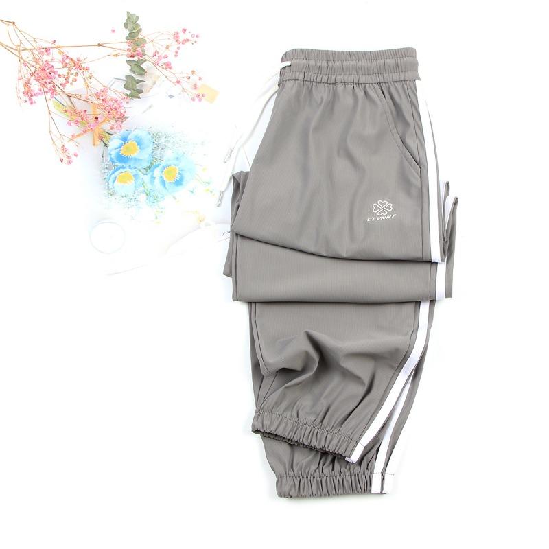 Quick-drying Sweatpants Women's Summer New Splicing Side Striped Leggings Casual Loose Outdoor Sports Pants