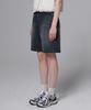 Aussel Bermuda Denim Jeans Dark Grey