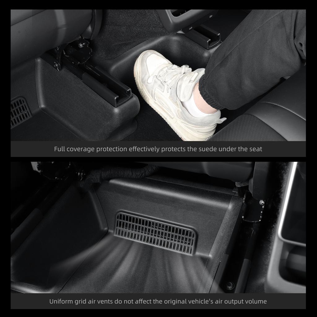 for Tesla Model Y Launch 2025 Juniper Car Under Seat Corner Anti-dirt Protective Pad Anti Kick Pad Accessories
