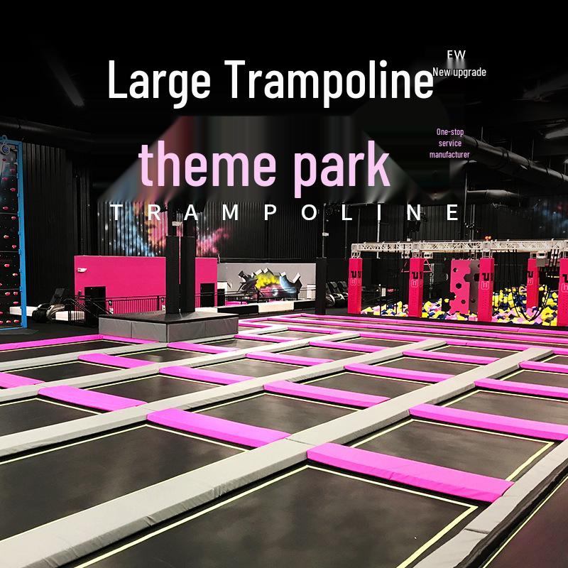 Indoor Trampoline & Soft Play Park for Adults & Kids - Challenge & Fun Area