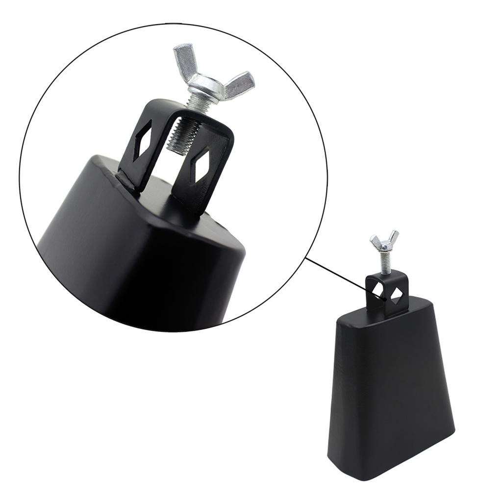 5in Cow Bell Metal Hand Percussion Music Cowbell Noise Makers Drum Accessories for Beginner