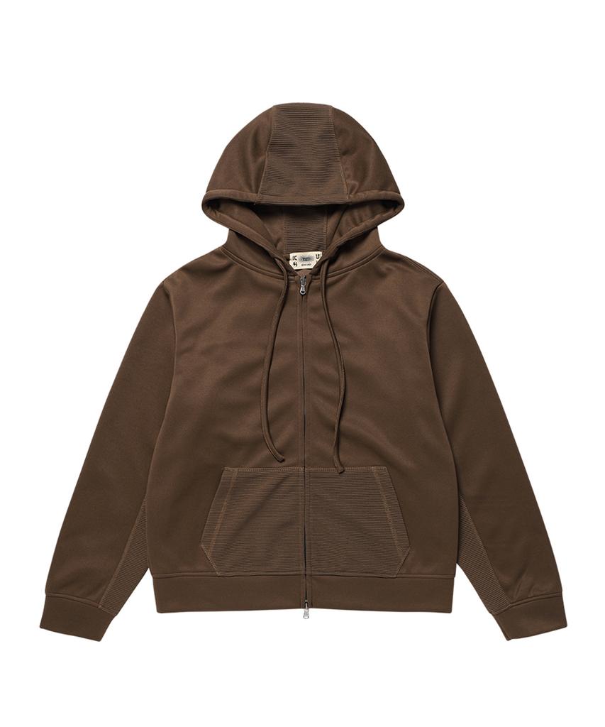 Kichul Backflip Hood Zip-Up (Brown)