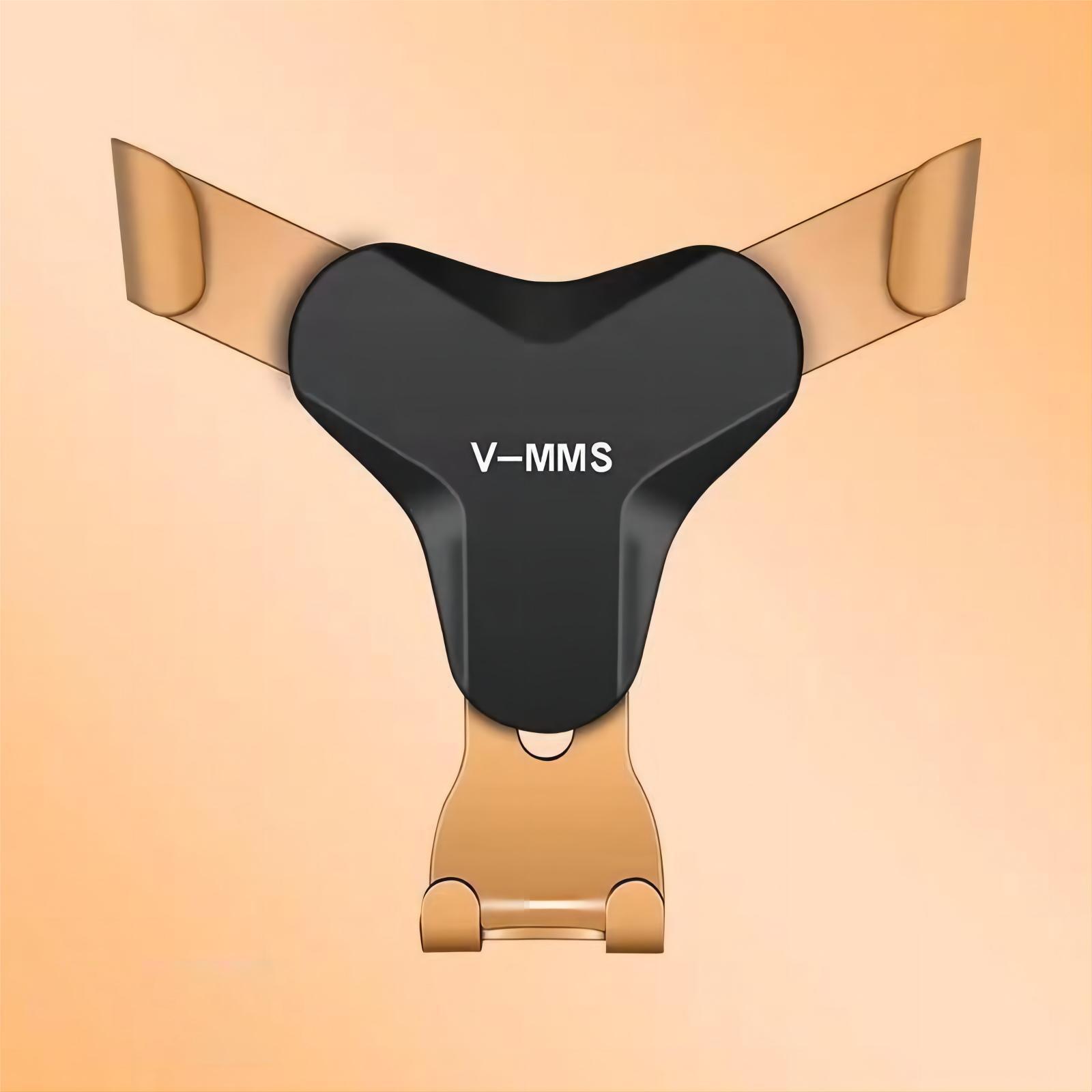 

Автомобильный держатель для телефона, держатель для автомобиля, крепление на вентиляционную решетку, держатель для сотового телефона, гравитационная подставка для мобильного телефона с GPS для iPhone 14 Xiaomi Samsung золотой