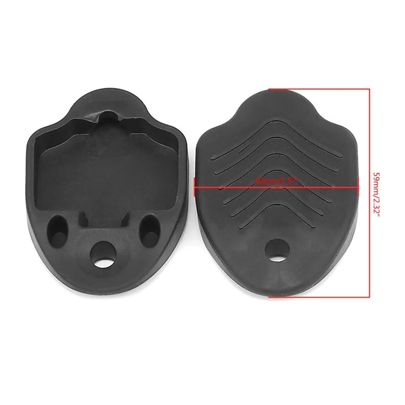 1 Pair Portable Mountain MTB Bike Pedal Cleats Covers Easy Installation