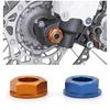 M20 Aluminum Rear Wheel Nut Motorbike Upgrades Nut Outdoor Riding Essential Stable Performances Nut for Motorcycles