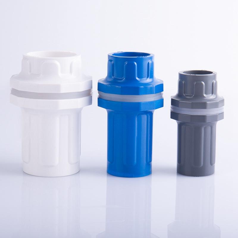 5Pcs/Lot Inner Dia 20/25/32/40/50MM Aquarium Fish Tank Water Supply Tube Joints PVC Pipe Drain Joint Couplin Straight Connector