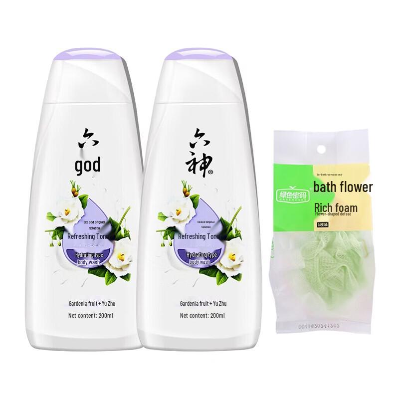 Liushen Fragrant Refreshing Shower Gel Twin Pack