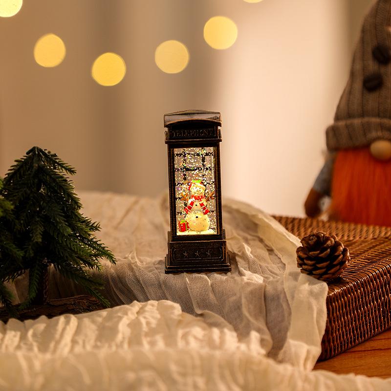 Jul Jultomte Kristall Vindlykta Ornament & Gåva