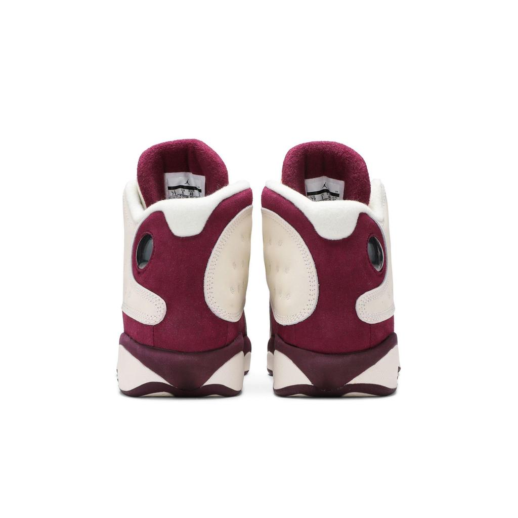 Air Jordan 13 Retro Grade School 'Bordeaux' (Unisex) Sail / Bordeaux / Metallic Red Bronze Vintage Basketball Shoes 439358 112