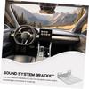 VORCOOL 2 Pcs Universal Double Dinker Stereo Mounting Kit with Iron Body Bracket for Headboard Mounting and Audio Correction