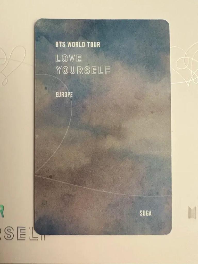 BTS Bangtan Shiny Poka Carapace Suga Europe Used
