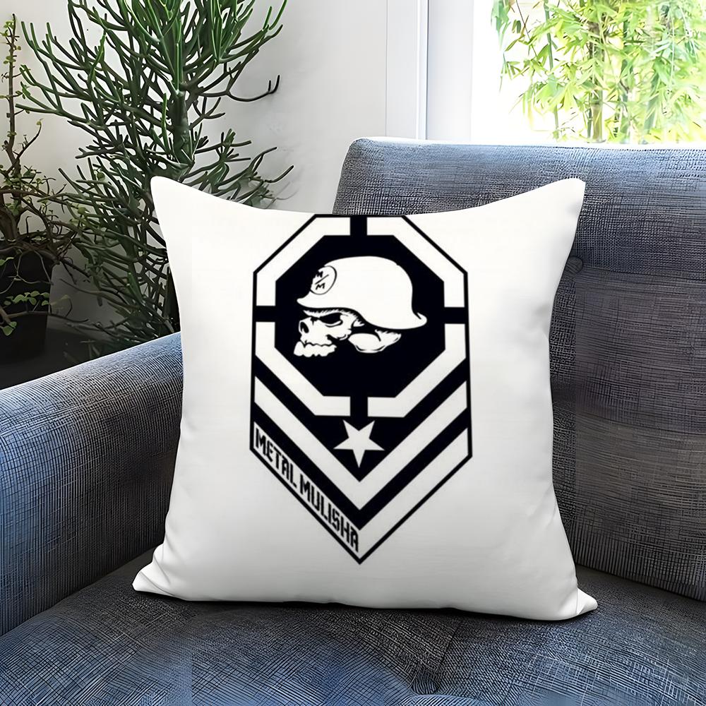 Motocross M-Metal MulishaS Cushion Cover Comfortable Reversible Pillow Cover Ideal for Car Sofa Bedroom & Beyond