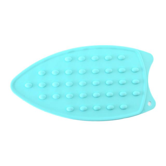 Iron Pad Portable Silicone Iron Rest Pad Placemat for Ironing Board Heat Resistant Iron Mat Dotted Table Mat Table Decoration