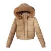 Short New Hooded Fashion Versatile Winter New Korean Version Cotton-padded Women's Coat