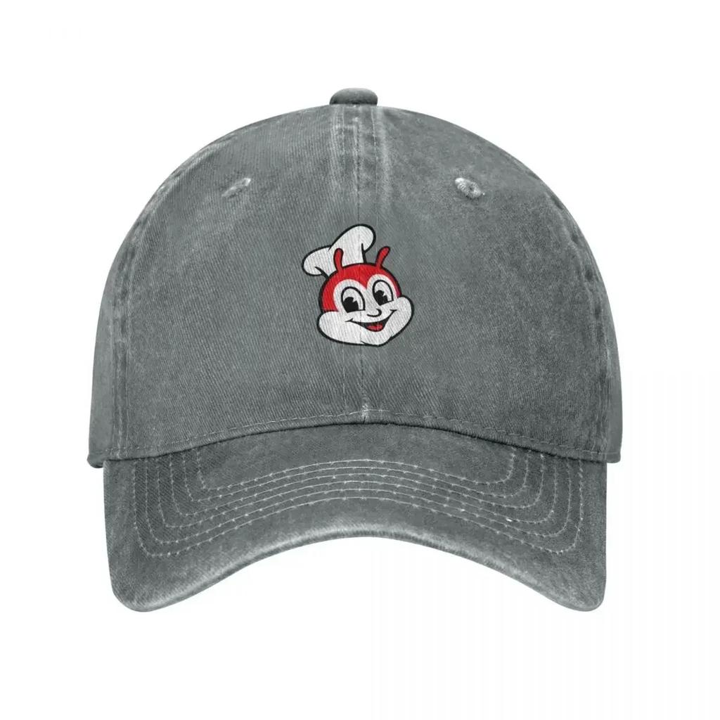 Classic Jollibee Fast Food Logo Classic Baseball Cap Uv Protection Solar Hat Birthday Women's Beach Visor Unisex's