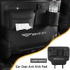 PU Leer Auto Stoel Achterkant Anti-Schop Kussen Met Opbergdoos Voor Nieuwe Bentley Flying Spur Continental GT Bentayga Mulsanne Accessoires