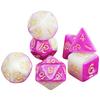 7pcs Splic Colors Game Dice DND Polyhedral Dice Set for DND RPG Table Board Role Playing Games