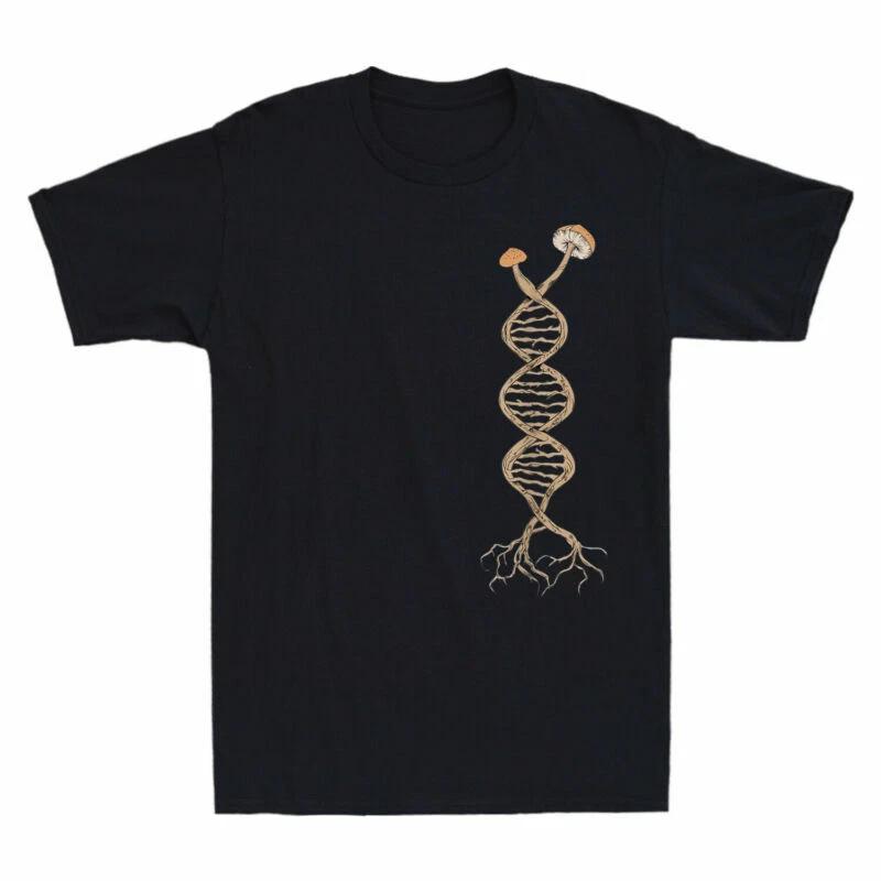 Pick Mushrooms Is In My DNA - Shroom Mycology Fungi Foraging Funny Gift T-Shirt L