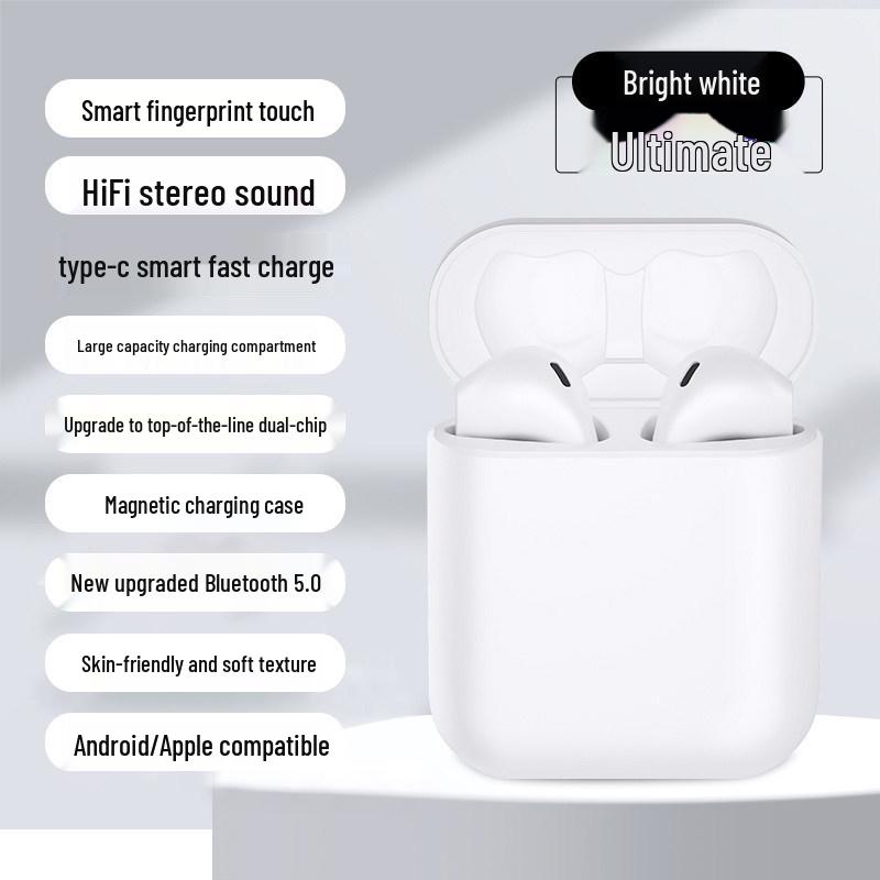 2026 True Wireless Noise-Cancelling Earphones: Long-Wearing, Pain-Free, Ideal for Running and Compatible with Apple & Android.