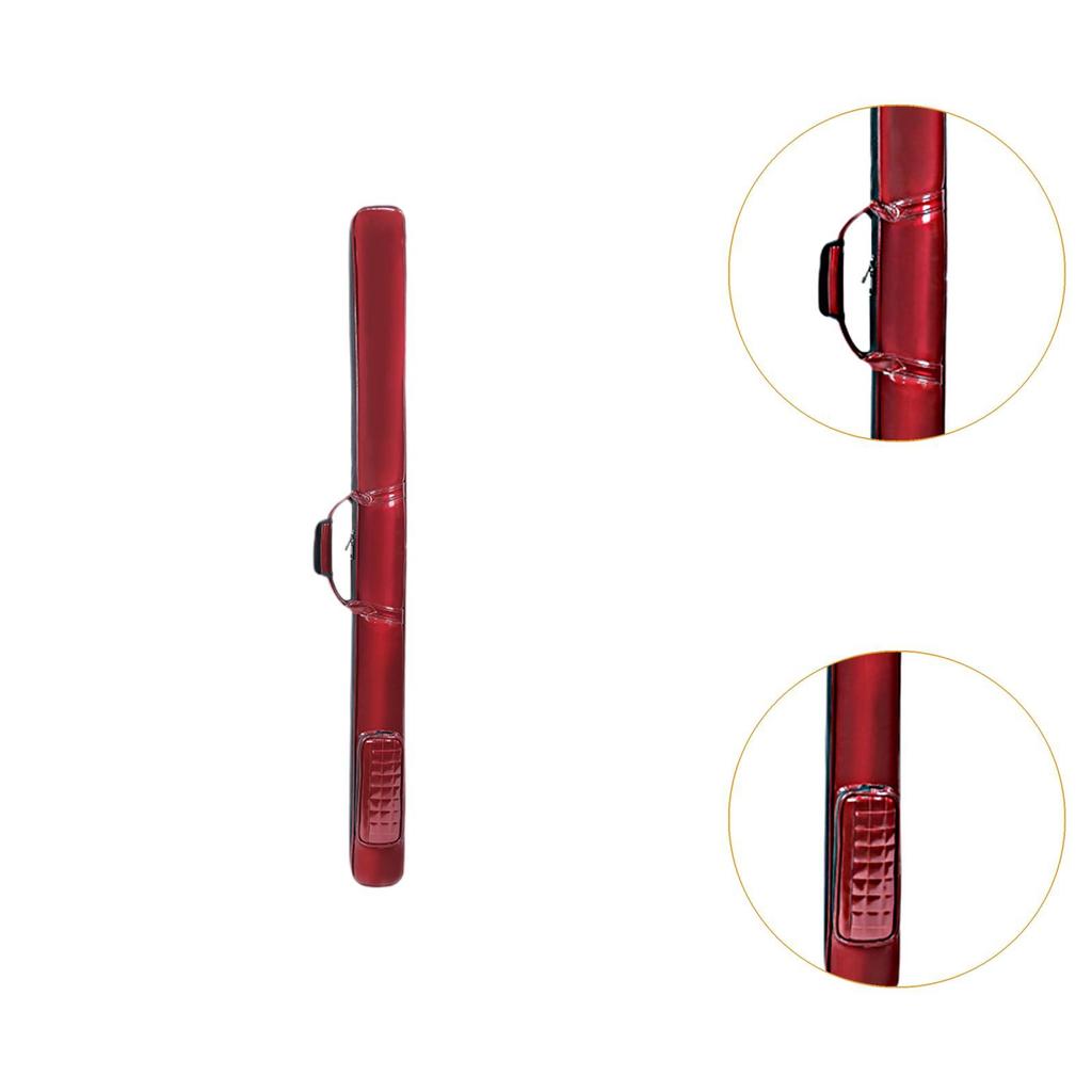 Pool Cue Case Zipper Closure Padded Portable Pool Cue Storage Pouch Pool Stick Carry Bag Billiard Cue Holder for Travel Outside
