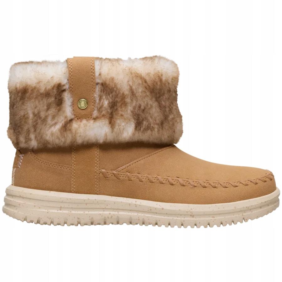 Heydude Classic Camden Cuff Cozy  44283 |36| Cognac