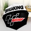 Zprávy z MotoGP Automatický deštník Zatahovací design s 8 žebry Odolný Lehký Celoroční deštník na cesty Venkovní příslušenství