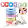 Eyelash Extension Non-Woven Adhesive Tape – Breathable, Low-Allergy, Isolation Tape for Upper & Lower Eyelids with Plastic Core