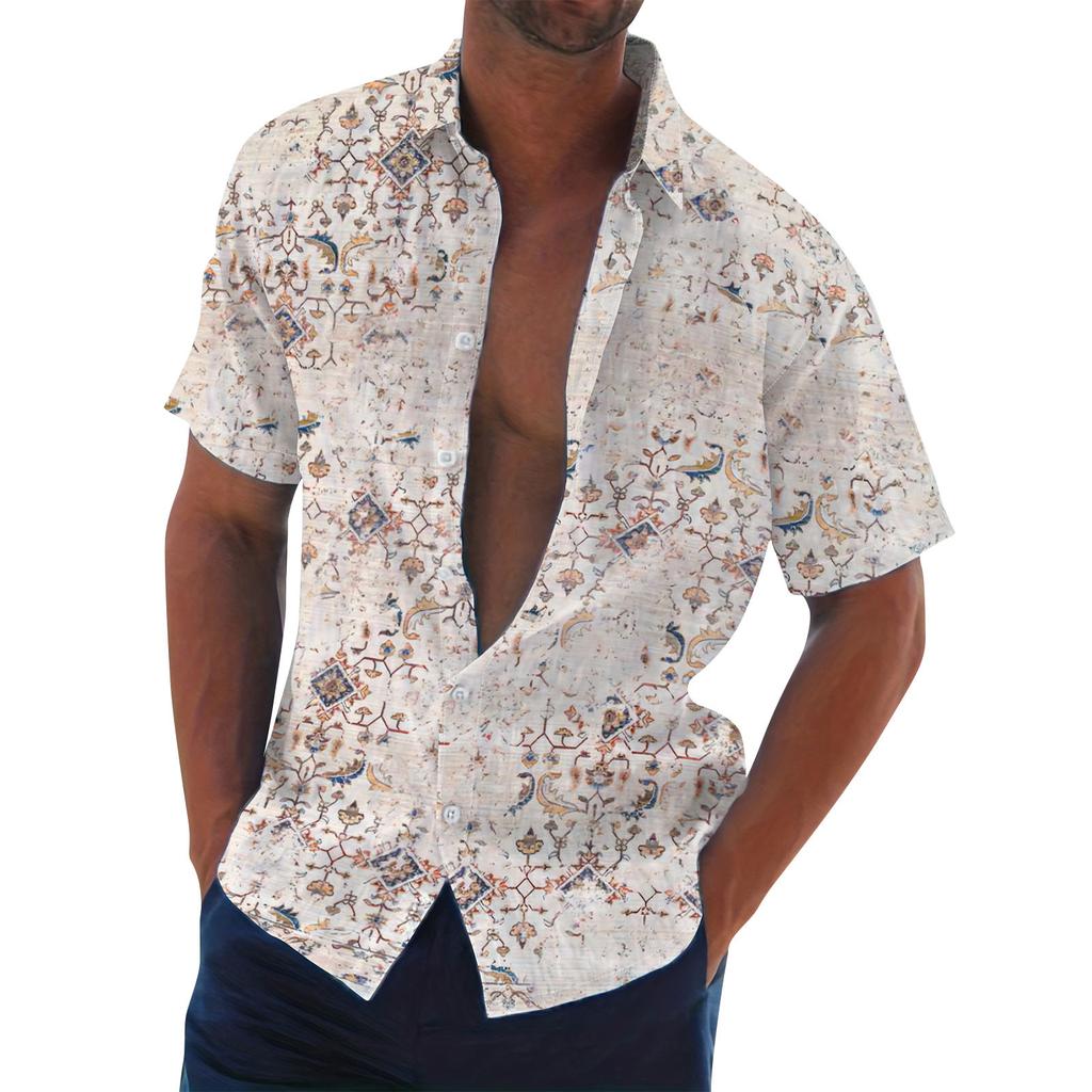 Chemise d'été ample à manches courtes pour hommes, Cardigan, chemise de plage, nouvelle collection