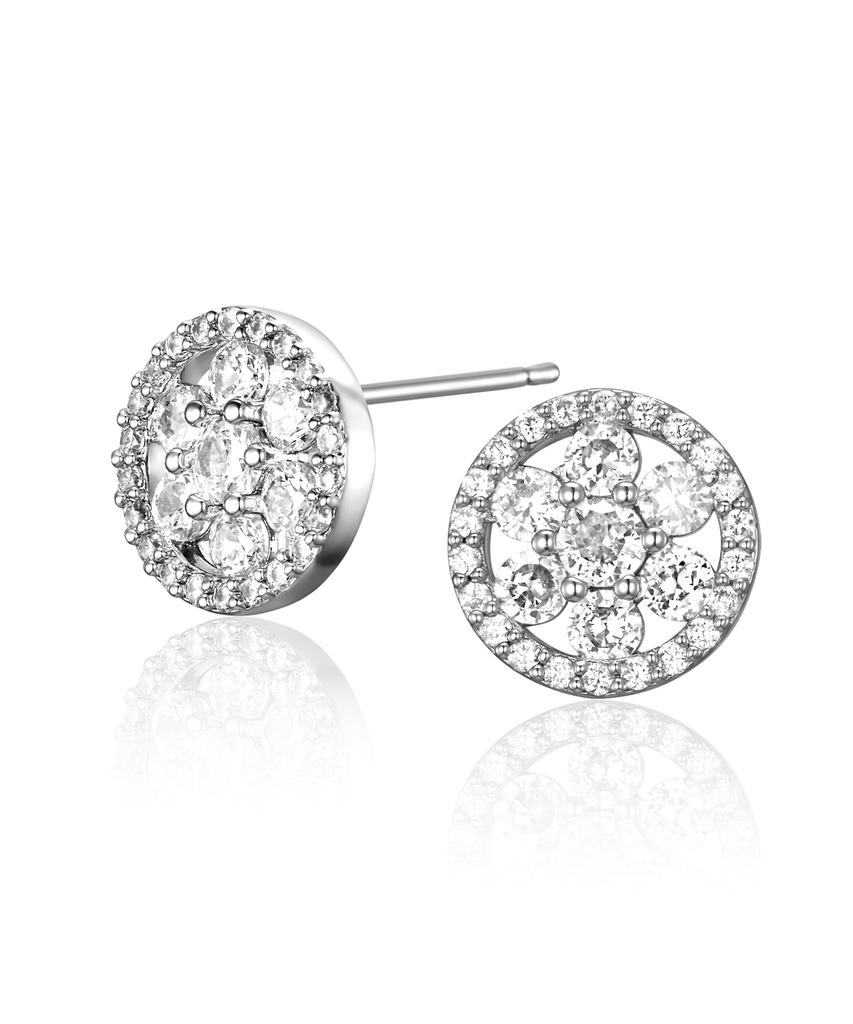 Geigerjewelry 18K Gf Shine Flower Earrings Gi8Kpee069